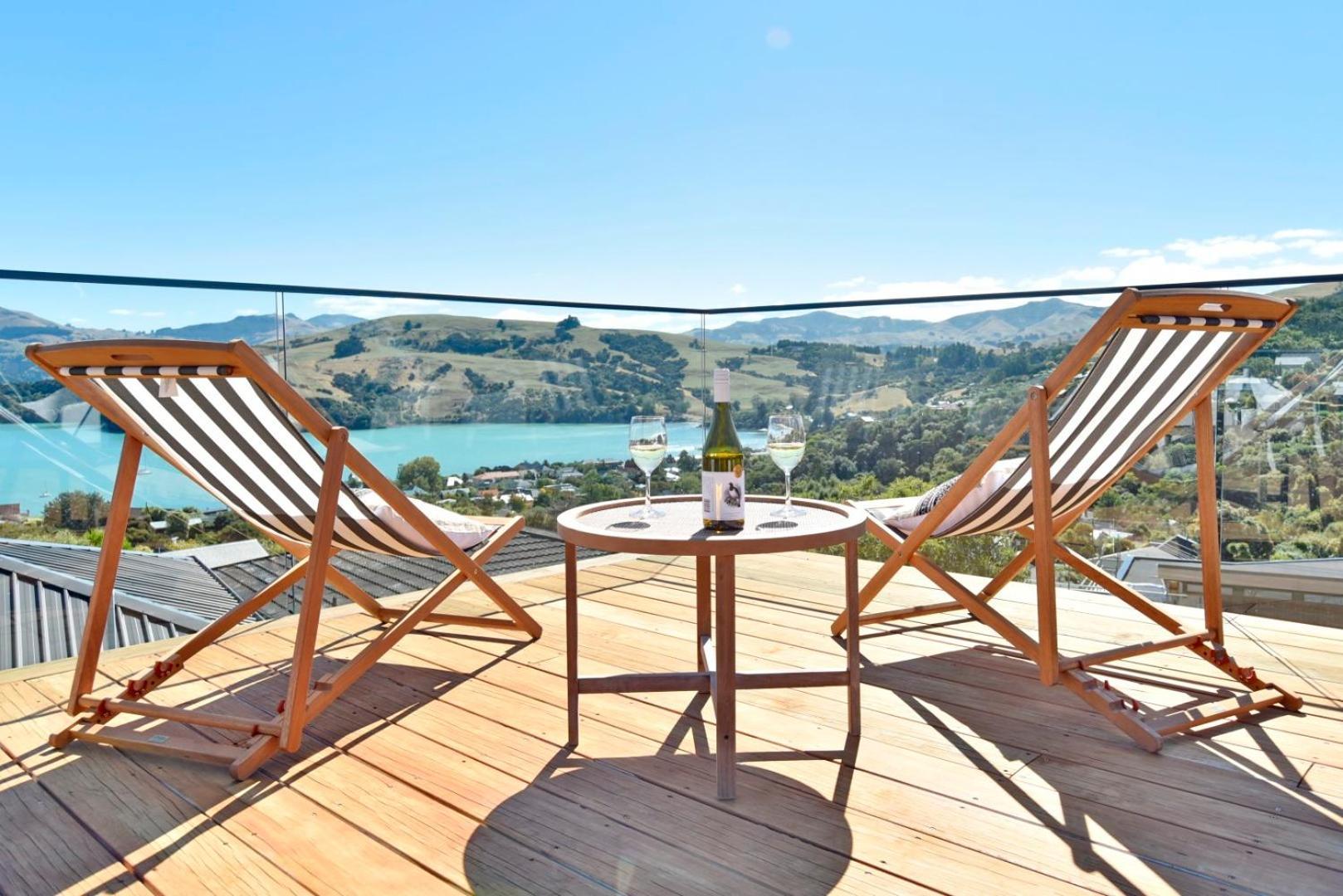 Akaroa Harbour View - Christchurch Holiday Homes Extérieur photo