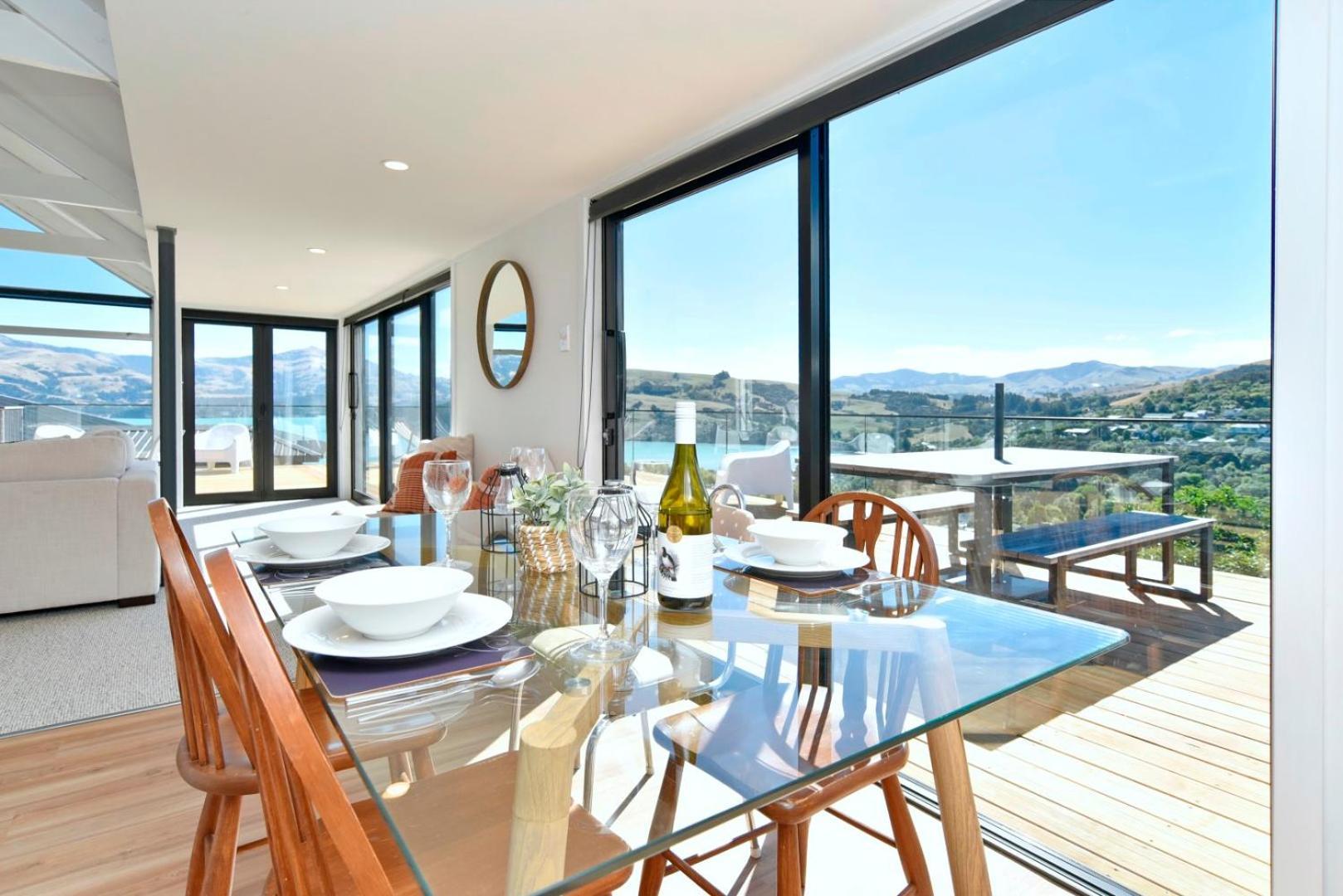 Akaroa Harbour View - Christchurch Holiday Homes Extérieur photo