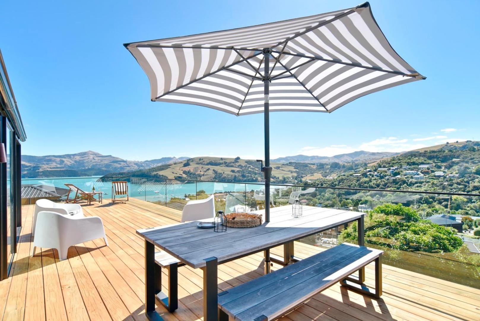 Akaroa Harbour View - Christchurch Holiday Homes Extérieur photo