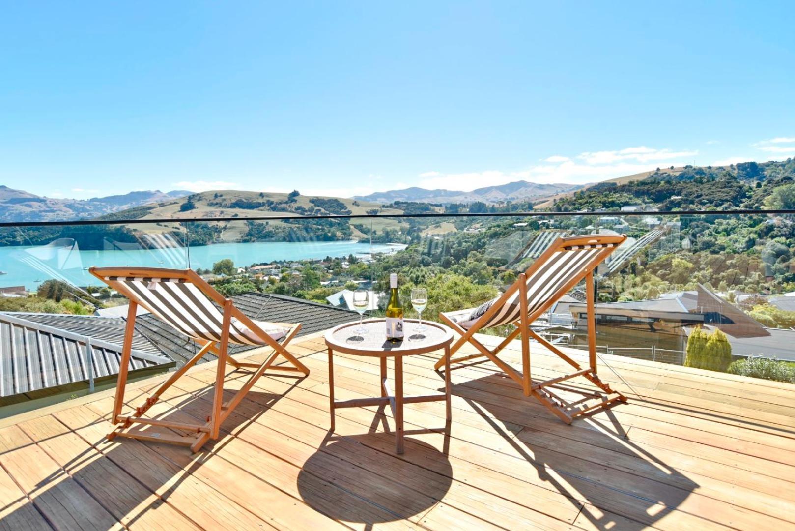 Akaroa Harbour View - Christchurch Holiday Homes Extérieur photo