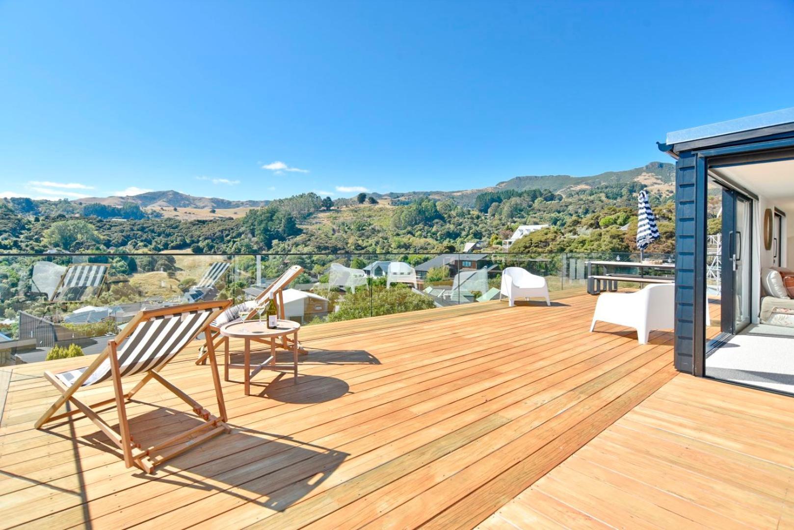 Akaroa Harbour View - Christchurch Holiday Homes Extérieur photo