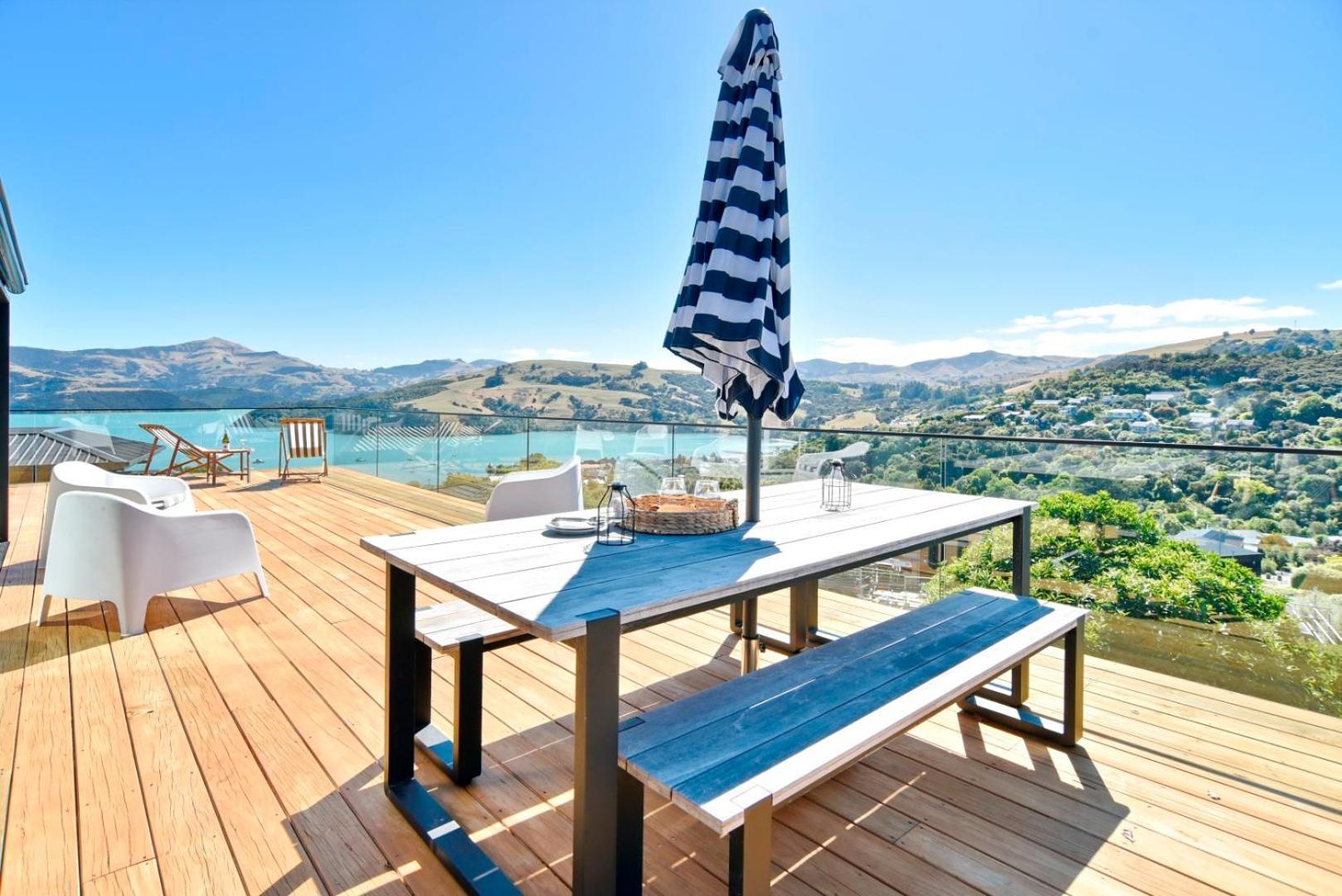 Akaroa Harbour View - Christchurch Holiday Homes Extérieur photo