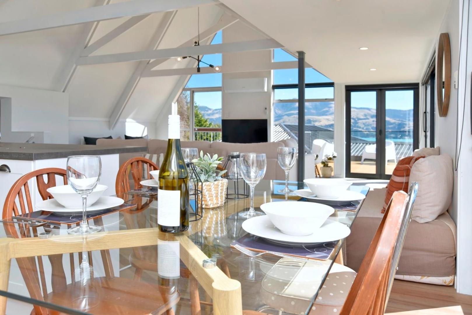 Akaroa Harbour View - Christchurch Holiday Homes Extérieur photo