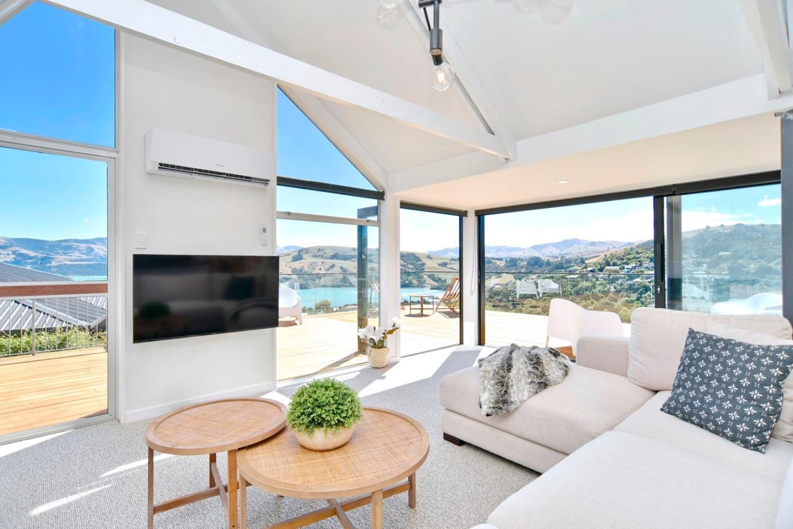 Akaroa Harbour View - Christchurch Holiday Homes Extérieur photo
