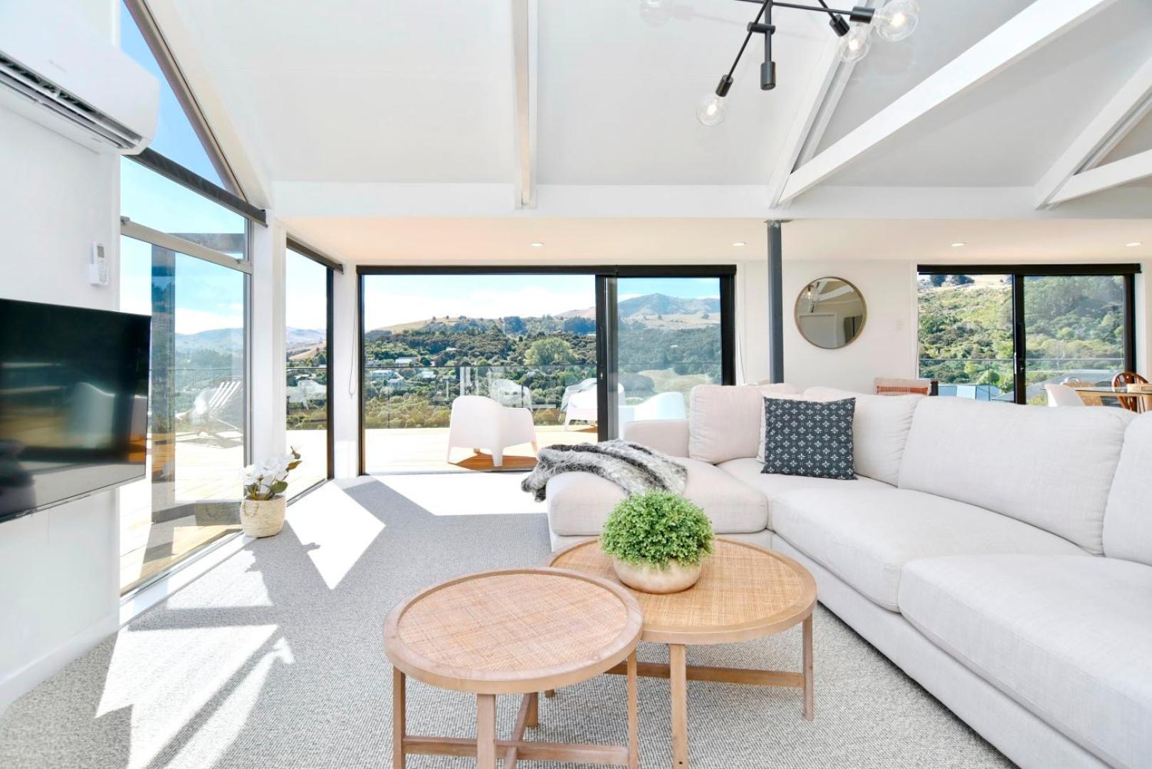 Akaroa Harbour View - Christchurch Holiday Homes Extérieur photo