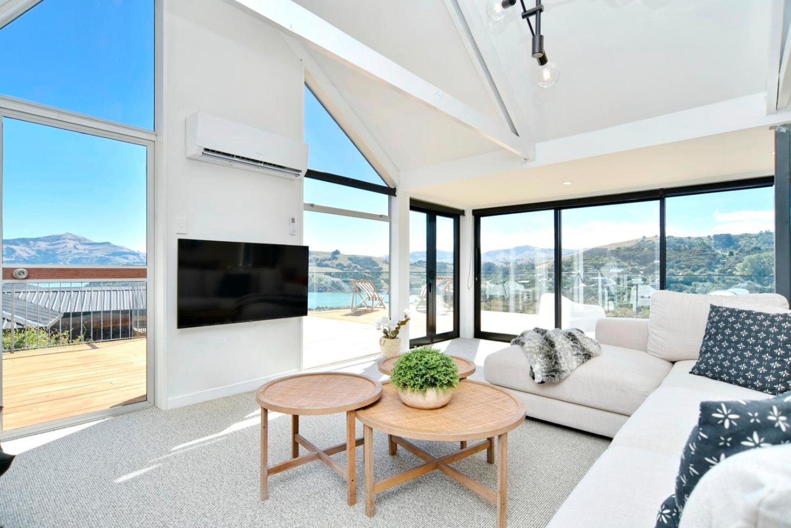 Akaroa Harbour View - Christchurch Holiday Homes Extérieur photo